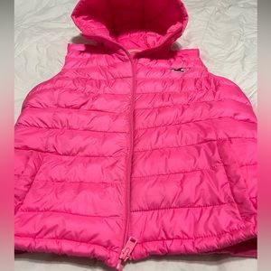 Hot pink vest no stains or rips